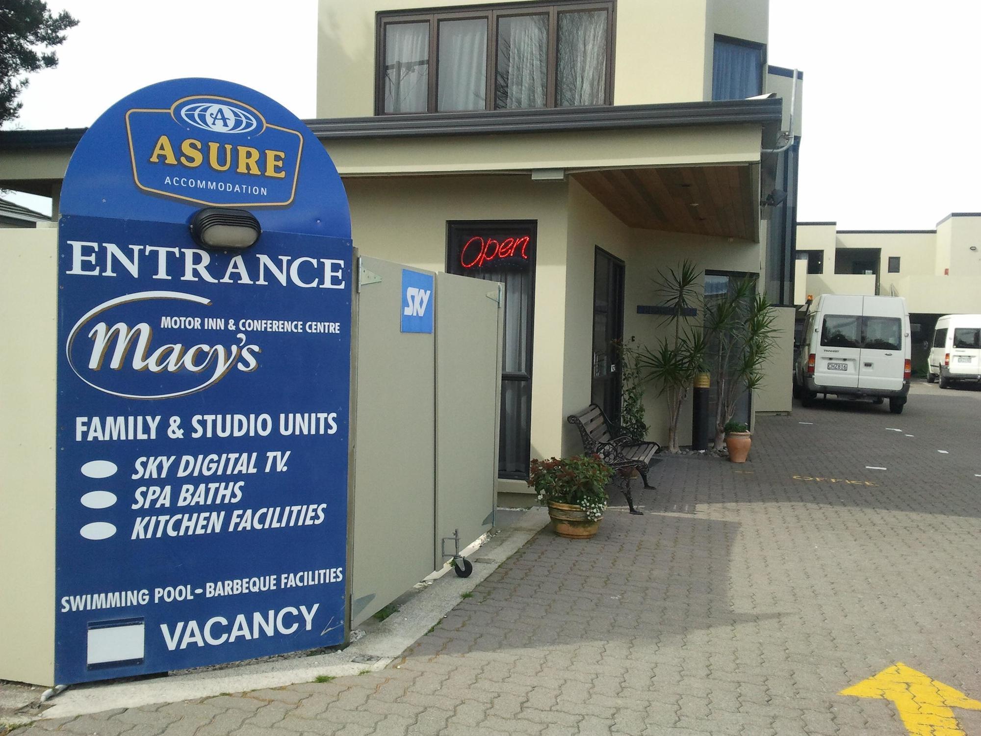 Asure Macy'S Motor Inn Tauranga Exterior foto